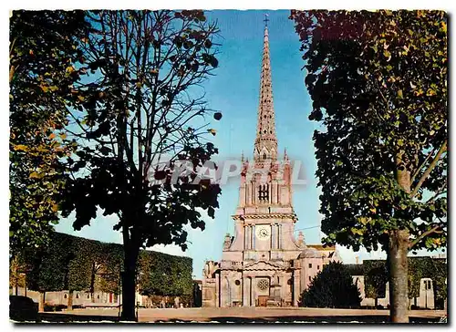 Moderne Karte Luchon (Vendee) La Cathedrale