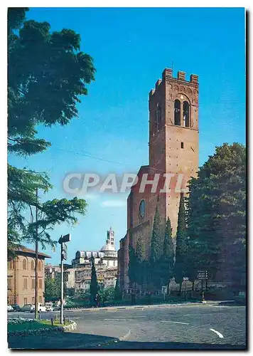 Cartes postales moderne Siena Basilique des Heiligen Domonikus