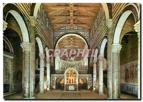 Moderne Karte Firenze Basilica di S Miniato al Monte Interieur