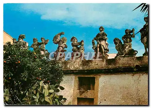 Cartes postales moderne Bagheria (Palermo) Villa Palagonia un groupe de moutres