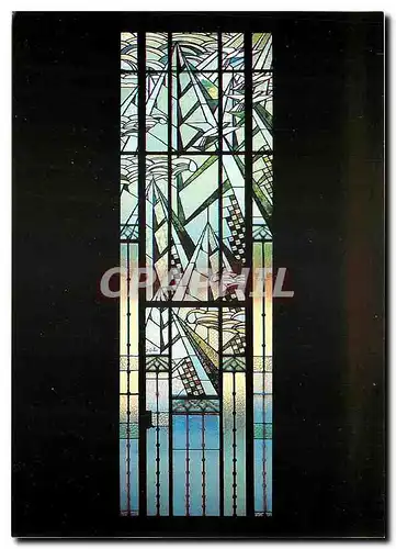 Cartes postales moderne Ciboure (Pyrenees atlantiques) Villa Leihorra 1928 Joseph Hiriart architecte vitrail Gruber