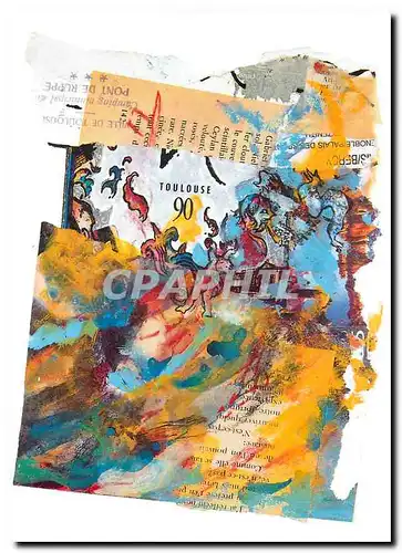Cartes postales moderne Toulouse 90 Dominique Torrente Marcoux