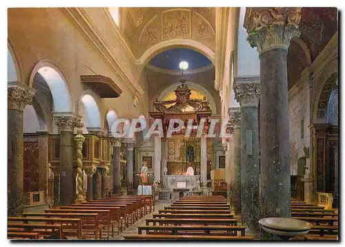 Moderne Karte Terracina Cathedrale XIIIe s Interieur