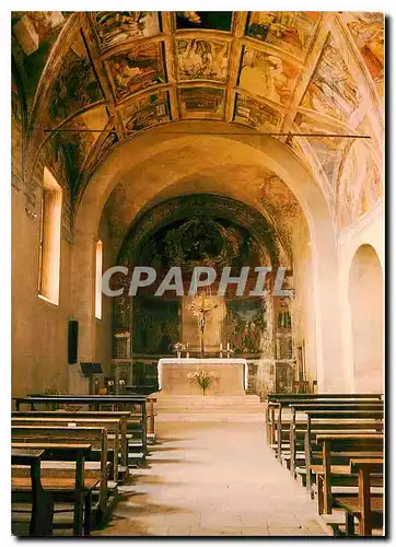 Moderne Karte Cori (LT) interno della chiesa S Oliva