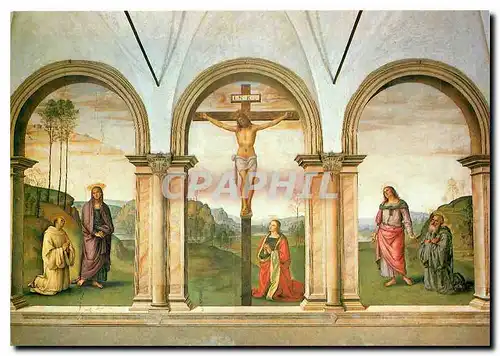 Cartes postales moderne Firenze L Crucifixion