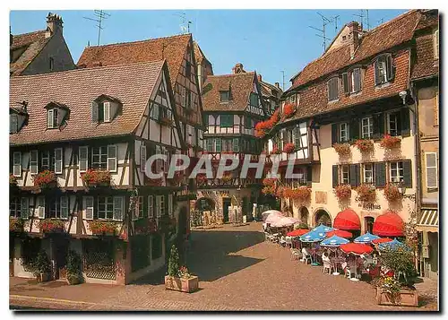 Cartes postales moderne Images d'Alsace Colmar rue des marchands fer rouge