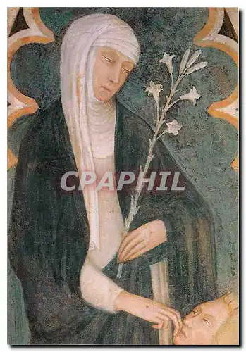 Moderne Karte Siena Basilica di S Domenico Cappella delle volte