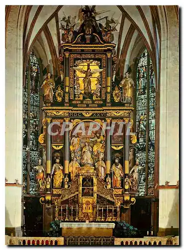 Moderne Karte Ehem Stiftskirche Mondsee Hochaltar(1626)