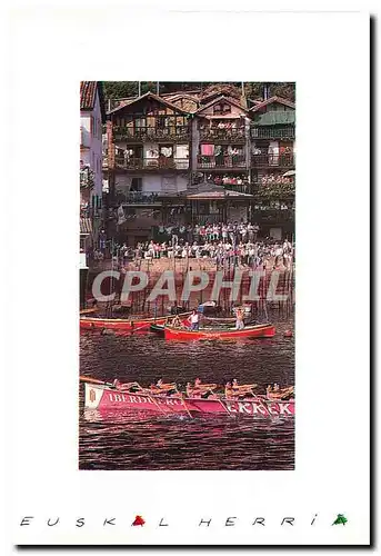 Cartes postales moderne Regates de baleinieres Pasajes