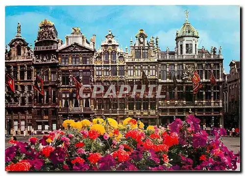 Moderne Karte Brussels Grand'Place