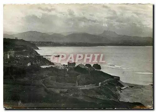 Moderne Karte Biarritz La cote basque et les Pyrenees