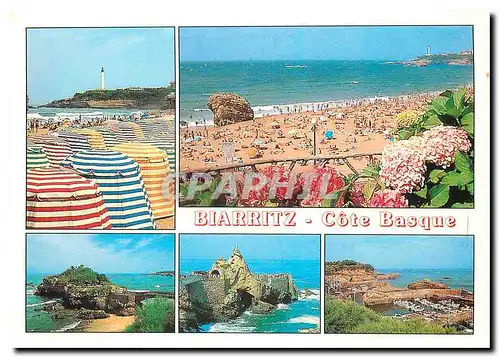 Cartes postales moderne Biarritz Cote Basque