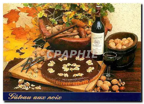 Cartes postales moderne Gateau aux noix