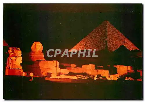 Moderne Karte Giza Sound and Light at the Pyramids of Giza