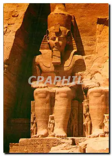 Cartes postales moderne Abou Simbel Rock Temple of Ramses II