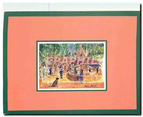 Cartes postales moderne Paysages de Provence Aquarelles P Merot