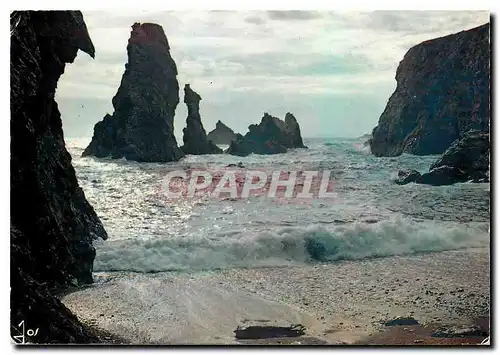 Cartes postales moderne Belle Ile Morbihan MX Les Celebres Aiquilles de Port Coton