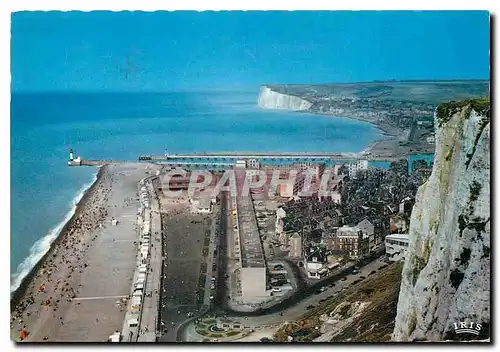 Cartes postales moderne La Treport Vue generale et la Plage