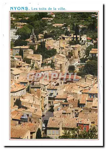 Cartes postales moderne Nyons Les toits de la ville Drome France