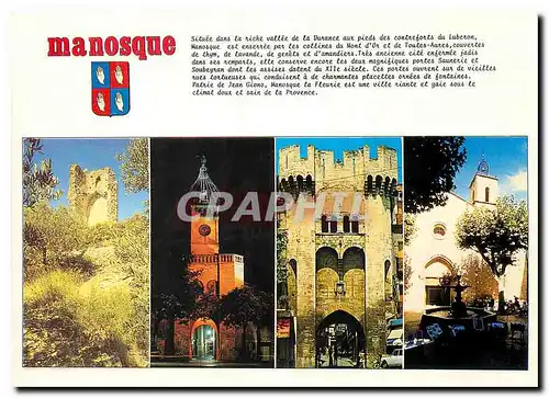 Cartes postales moderne Manosque Alpes de Haute Provence