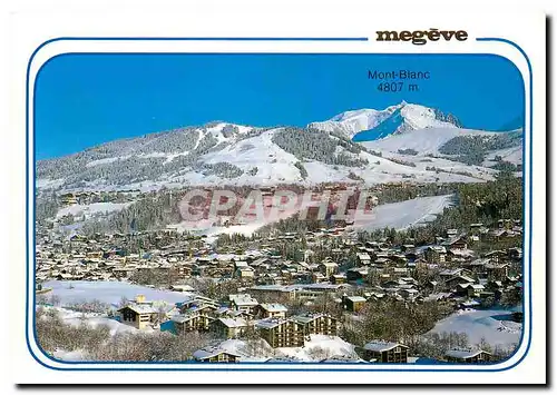 Cartes postales moderne Megeve Mont Blanc Hte Savoie