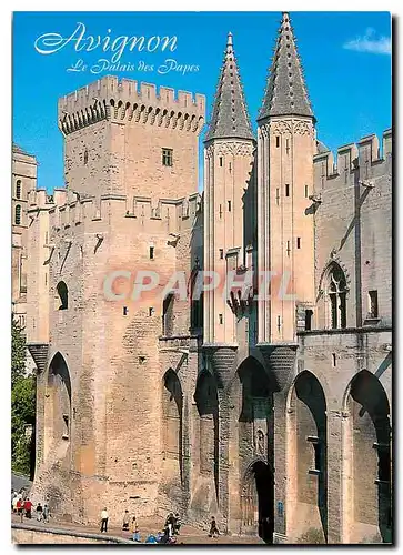Cartes postales moderne Avignon Le Palais des Papes
