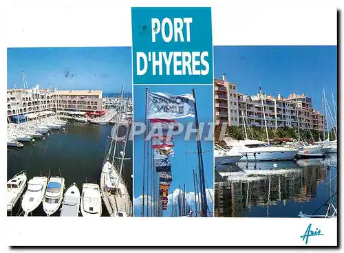 Cartes postales moderne Hyeres les Palmiers Port d'Hyeres