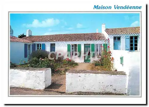 Cartes postales moderne Maison Vendeenne