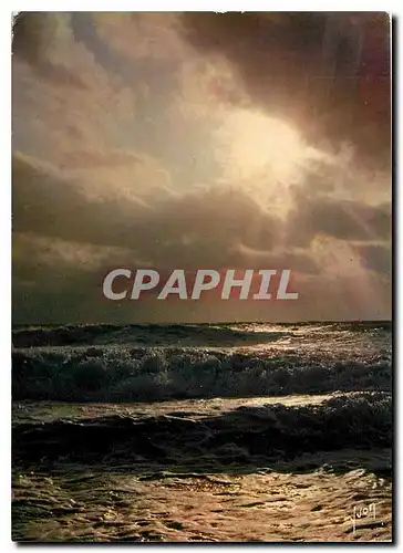 Cartes postales moderne Couleurs et Lumiere de France Coucher de soleil
