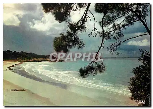 Moderne Karte Cote Atlantique L'Ocean resplendit sous sa vaste nuee