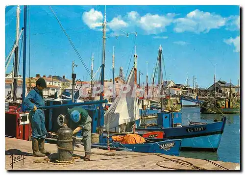 Cartes postales moderne La Vendee Croix de Vie Le Port