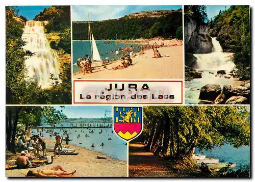 Cartes postales moderne Jura La region des Lacs