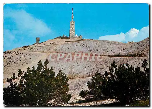 Moderne Karte Sommet du Mont Ventoux