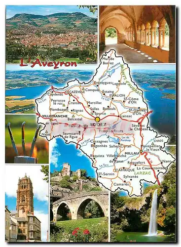 Cartes postales moderne L'Aveyron Ancien Rouergue