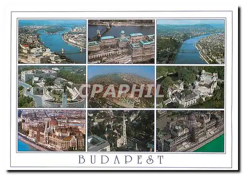 Cartes postales moderne Budapest Udvozlet Budapestrol