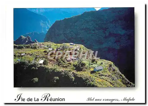 Cartes postales moderne Ile de la Reunion Ilet aux Orangers Cirque de Mafate