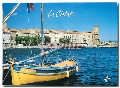 Moderne Karte La Ciotat Le port