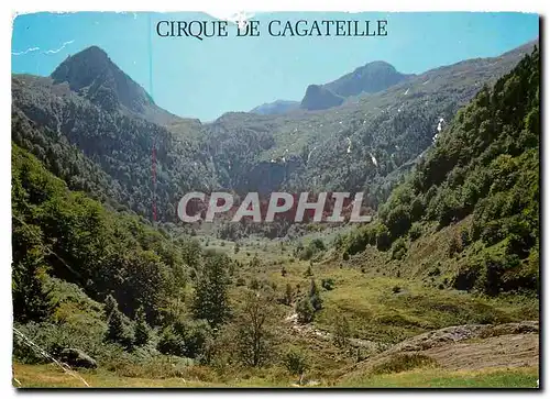 Moderne Karte Cirque de Cagateille Sites Pyreneens