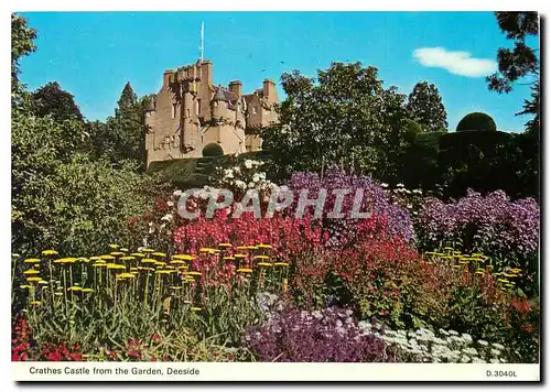 Moderne Karte Crathes Castle from the garden Deeside