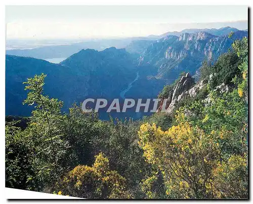 Moderne Karte Les Gorges du Verdon Alpe de Haute de Provence Var