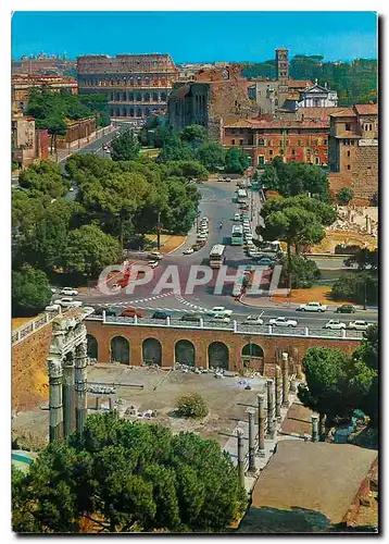 Cartes postales moderne Roma Panorama II Colosseo