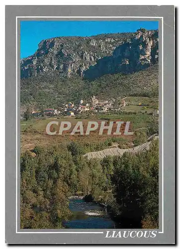 Cartes postales moderne Gorges du Tarn Lozere Village de Liaucous Aveyron
