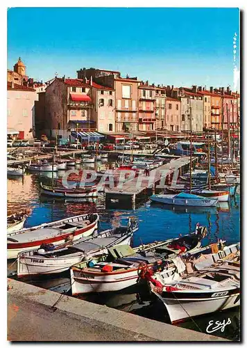 Cartes postales moderne Saint Tropez Var Le port