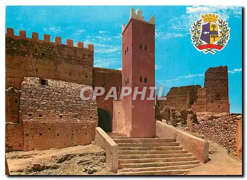 Moderne Karte Mosquee et murailles de Goulimine Maroc