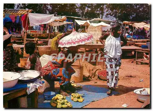 Cartes postales moderne Repbulique Populaire du Benin Marche