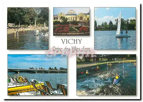 Cartes postales moderne Vichy Reine des Villes d'eau