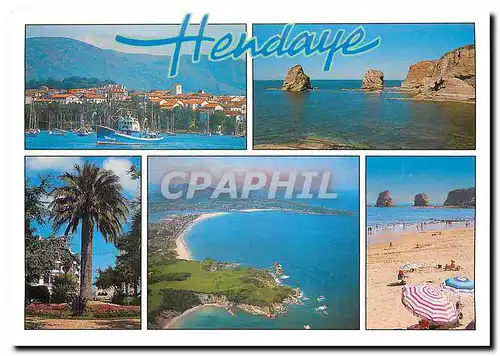 Cartes postales moderne Hendaye Cote Basque