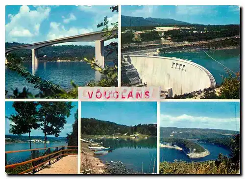 Cartes postales moderne Pont de la Pyle Barrage de Vouglans