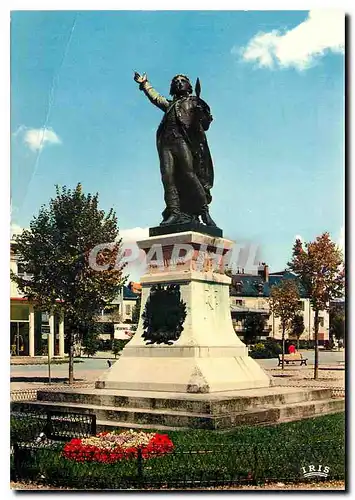Cartes postales moderne Lons Le Saunier Jura Statue de Rouget de Lisle