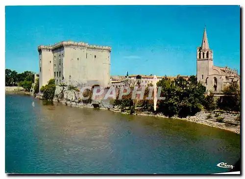 Moderne Karte Tarascon en Provence B du Rh Termine au XV